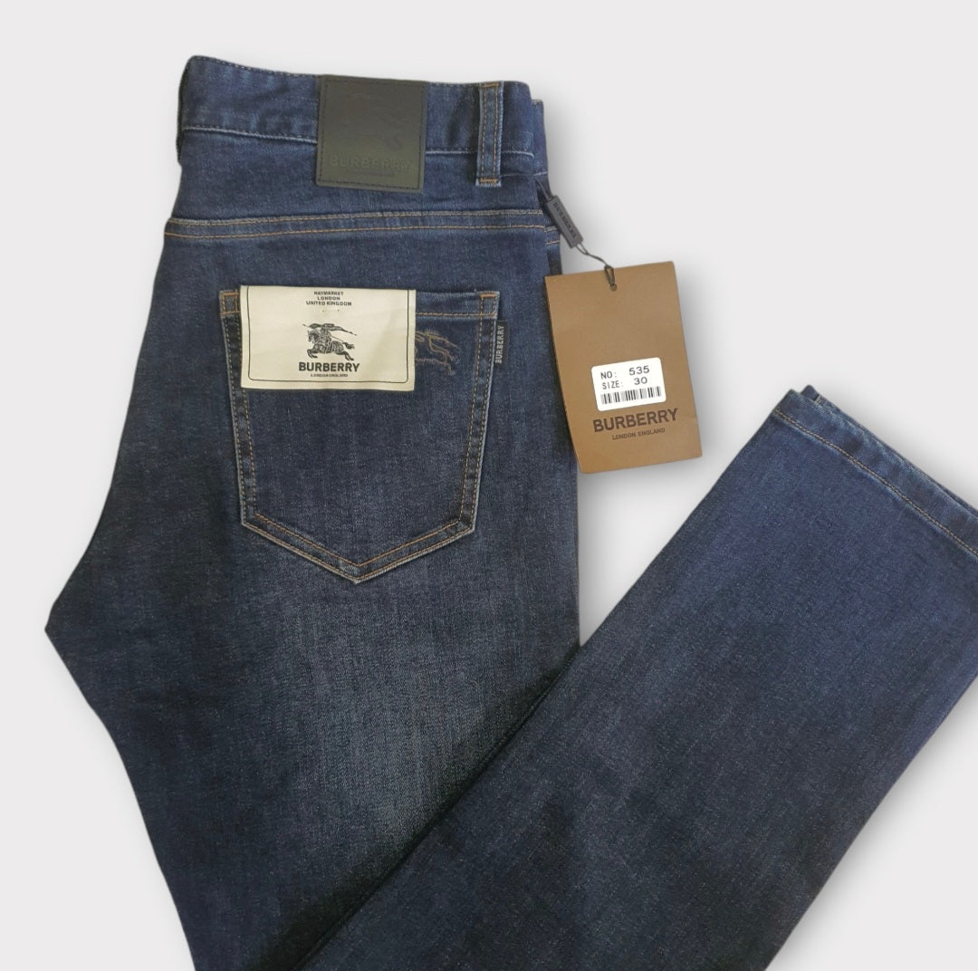 Burberry jeans - navy blue - regular cut