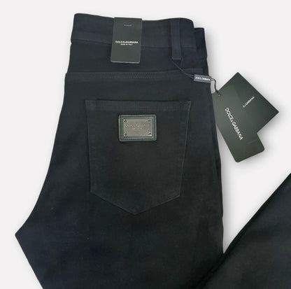 Full Black Jeans - Regular Fit