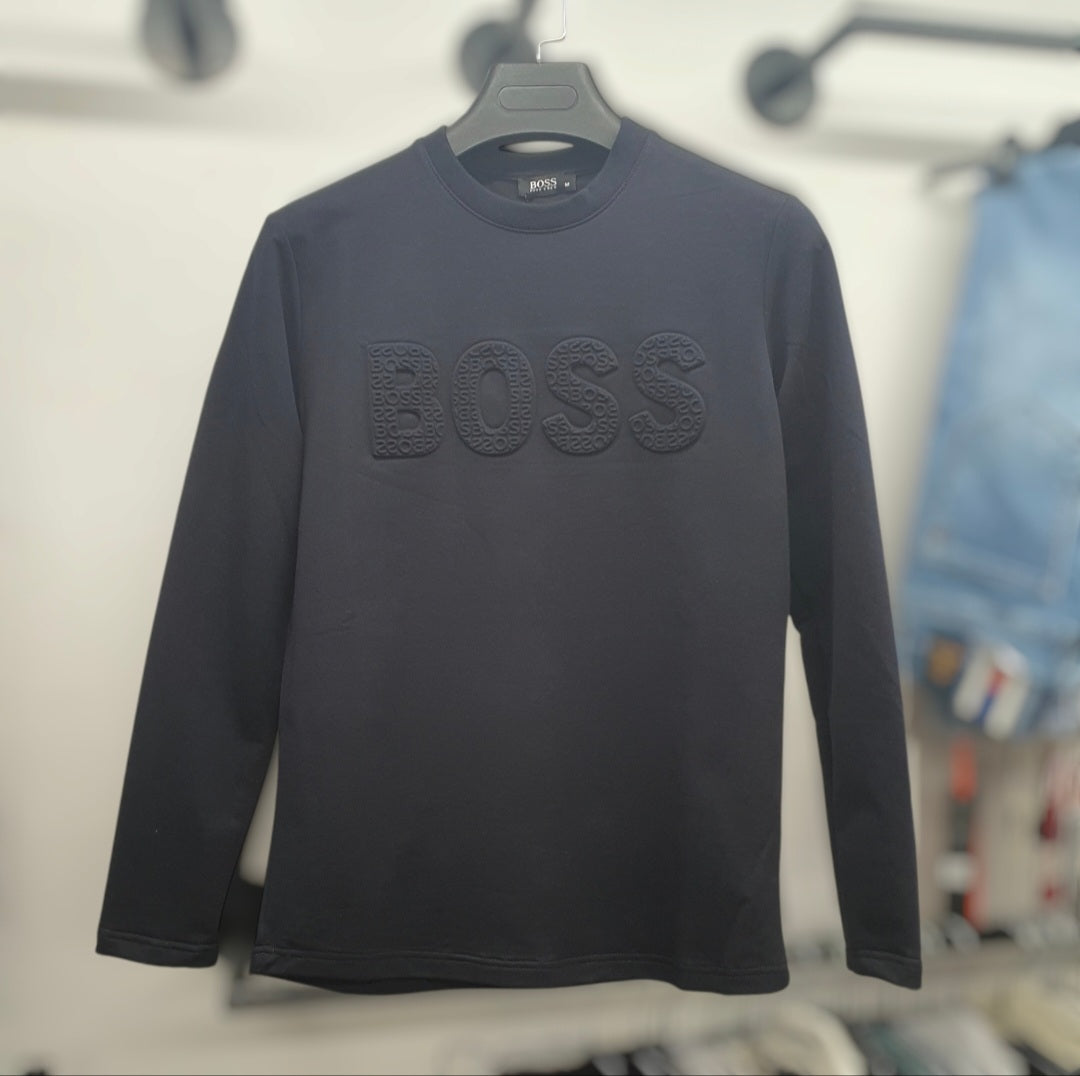 Boss Sweater - Navy Blue