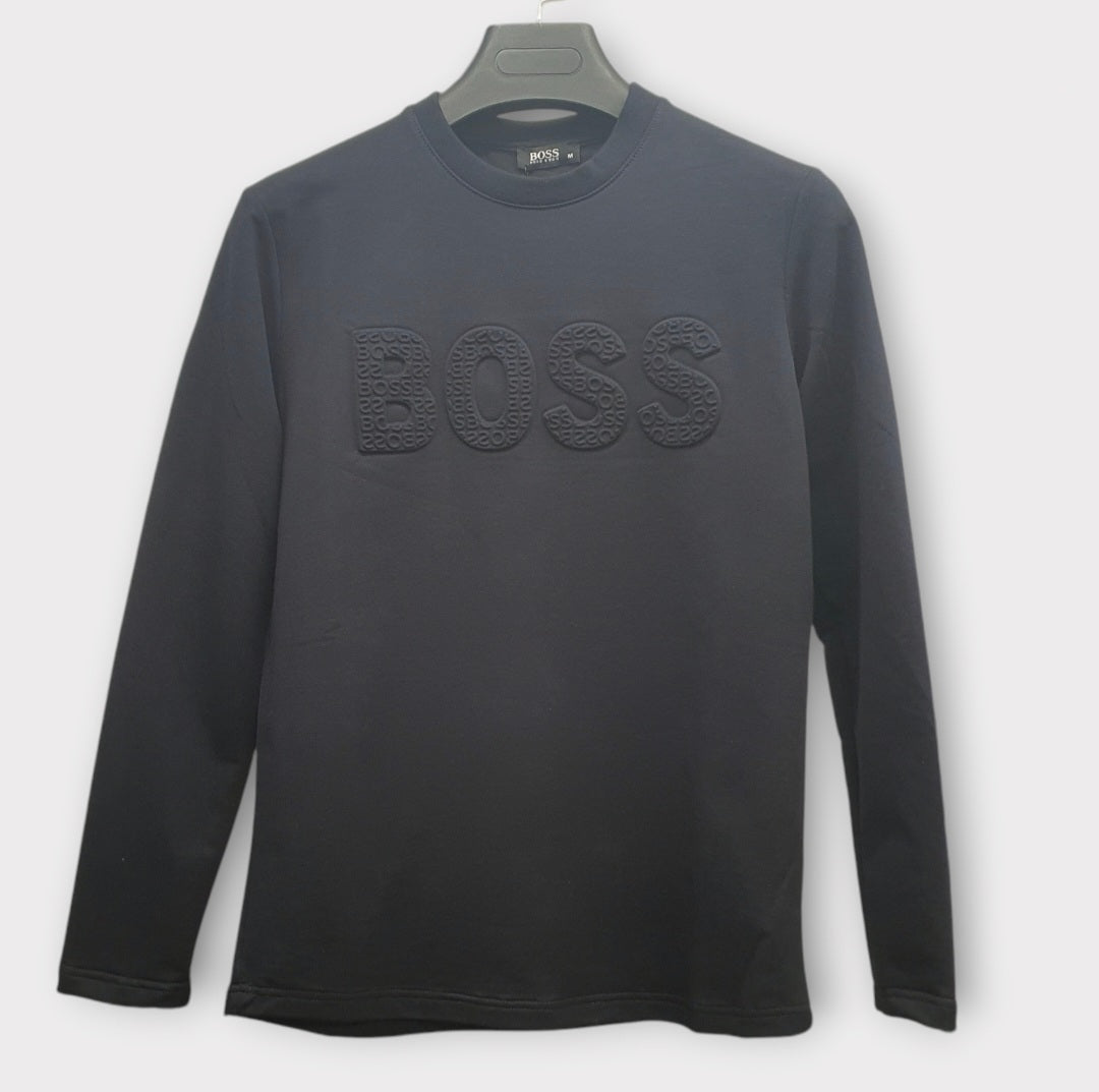 Boss Sweater - Navy Blue