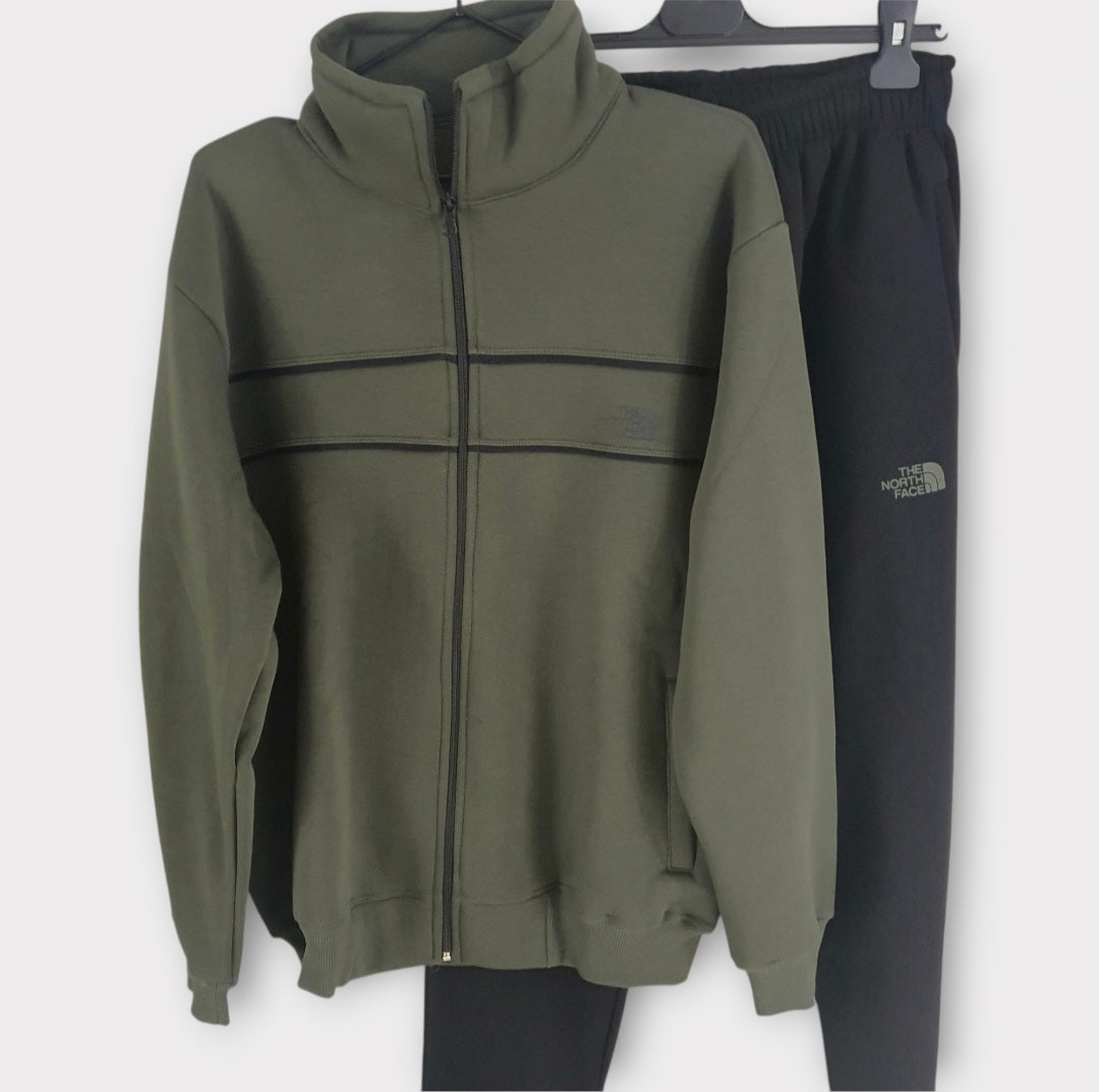 Sweatsuit with zipper - Fleece inside