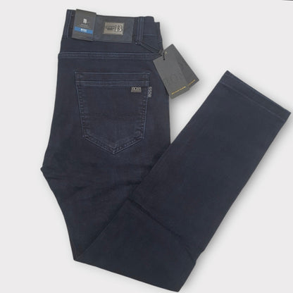 Navy Blue Jeans - Slim Fit