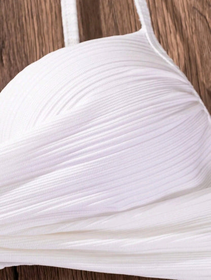 High Waisted 2 Pcs Bikini