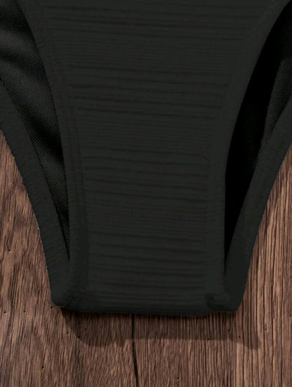 High Waisted 2 Pcs Bikini