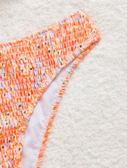 Trendy 2 Pieces Floral Bikini
