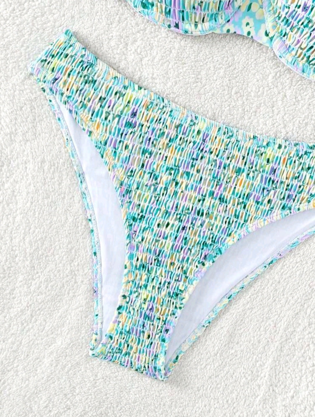 Trendy 2 Pieces Floral Bikini