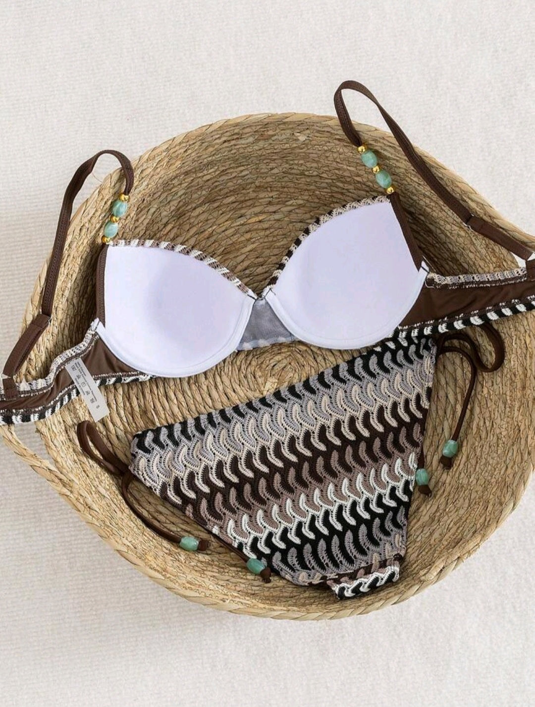 Trendy Multicolor Swimwear