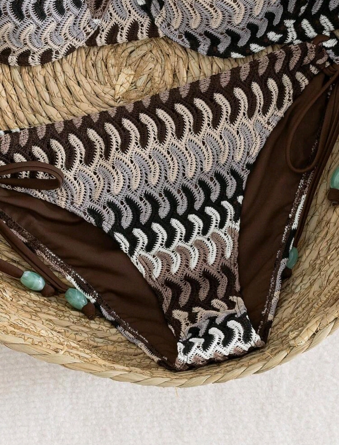 Trendy Multicolor Swimwear