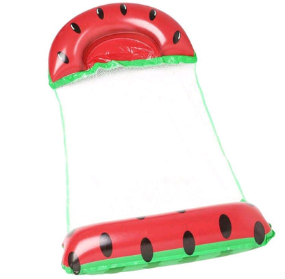 1 PVC Inflatable Floating Bed - Foldable Hammock Floating Mat - Beach Essentials
