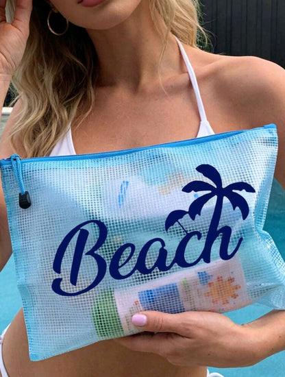 Cosmetic Waterproof Beach Bag - Light Weight - A4