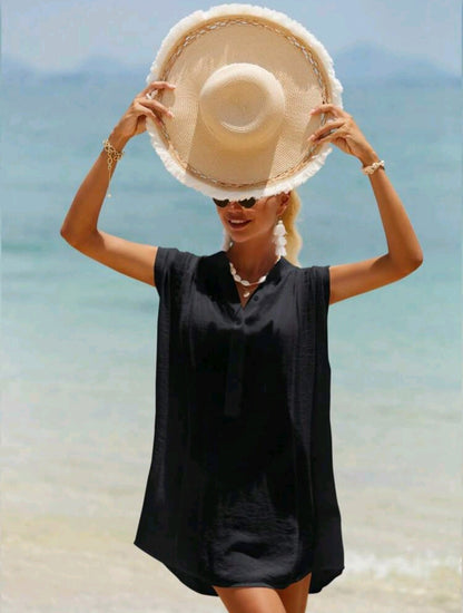 Trendy Beach Cover Up Dress