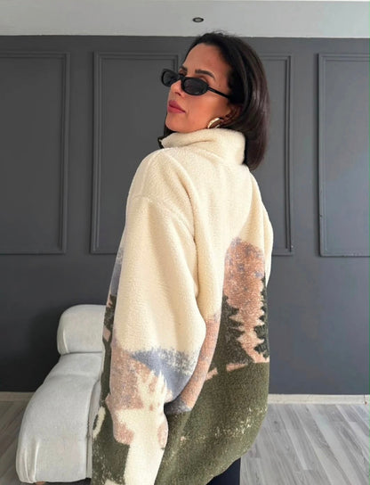 Trendy Polar Sweatshirt - One Size