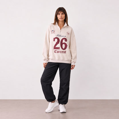 Trendy Sweatshirt - Fleece Inside