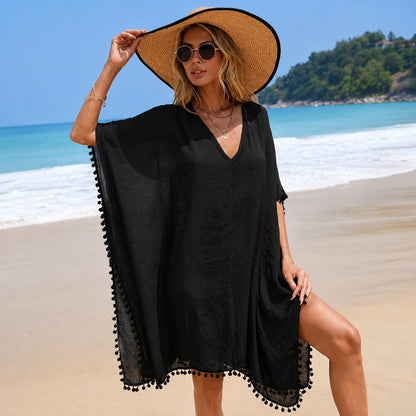 Trendy Cover Up - Black - One Size