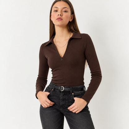 Sports Top - Half Zipper