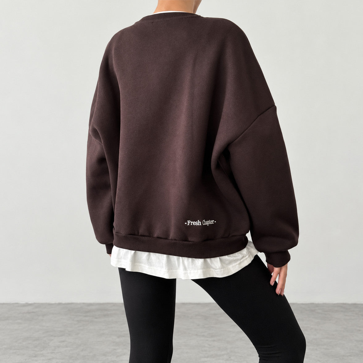 Trendy Sweatshirt - Fleece Inside