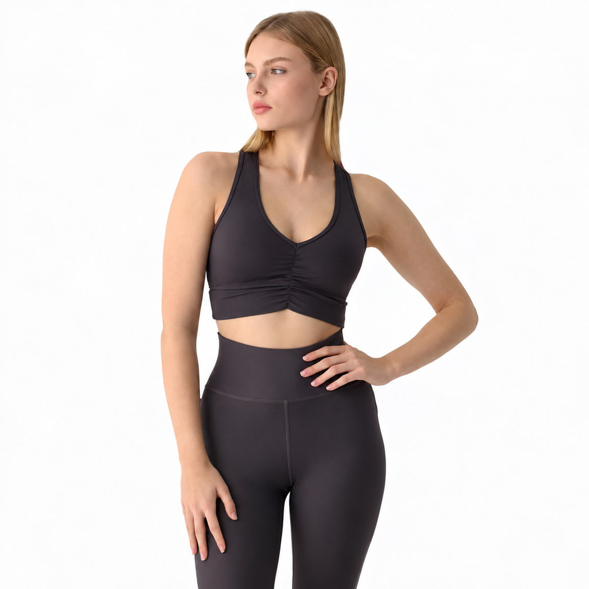 AMARA Sports Bra Dark Grey