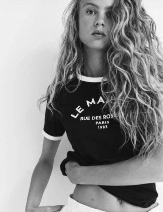 Le Marais black T-Shirt