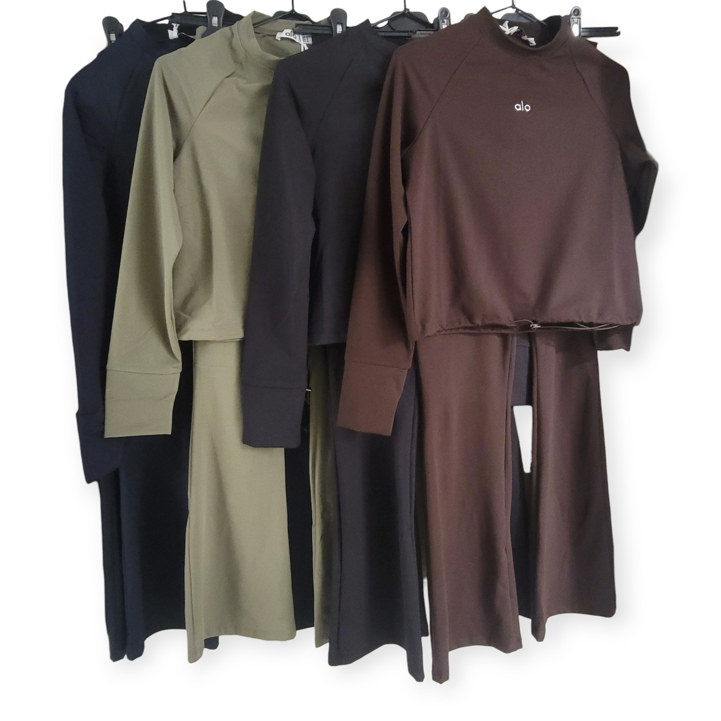 Trendy Sweatsuit - flare cut