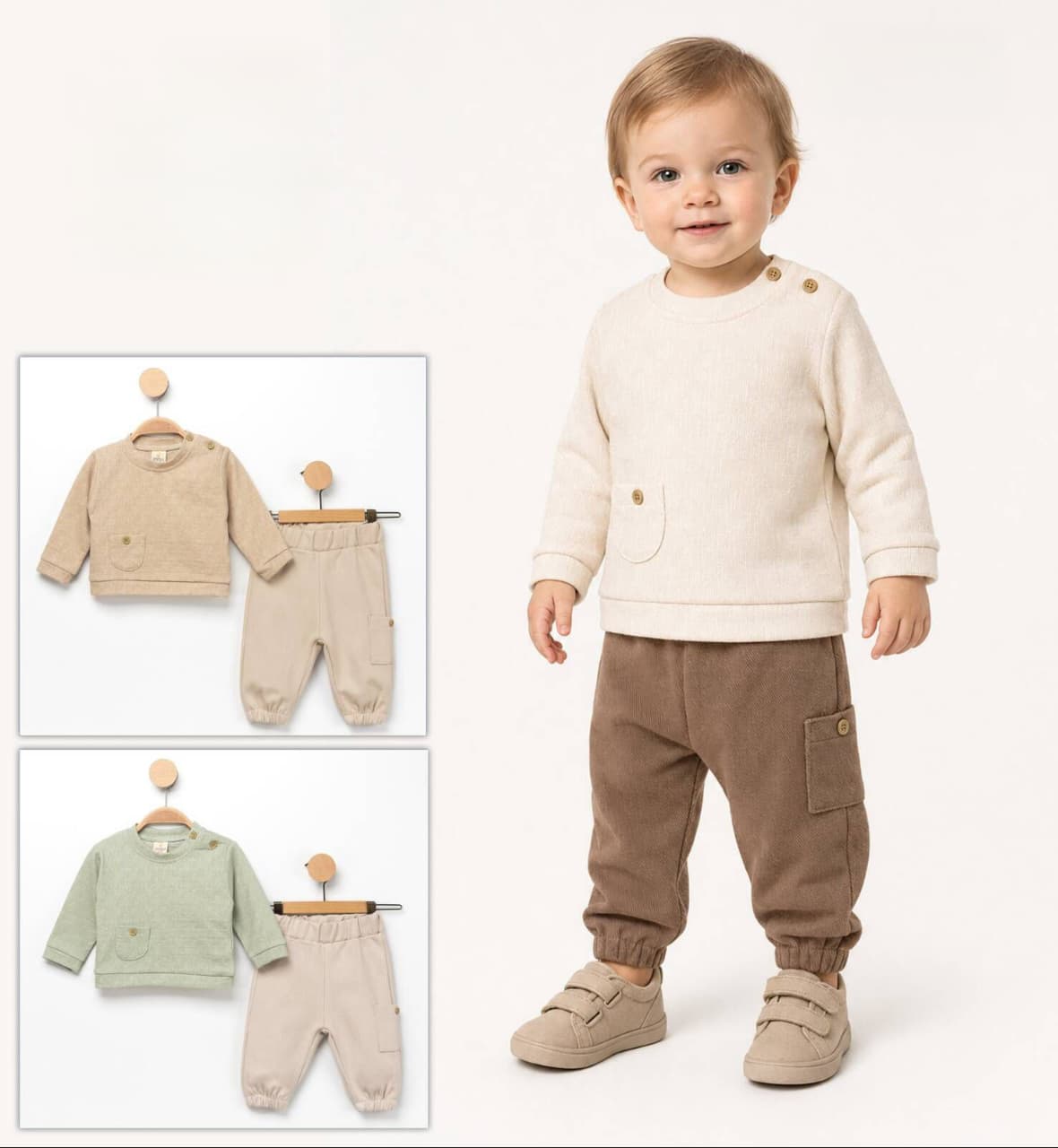 Trendy Kids Cotton Set - 6 Months -> 18 Months