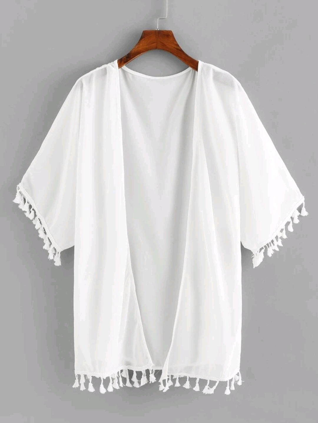 Trendy Cover Up - White