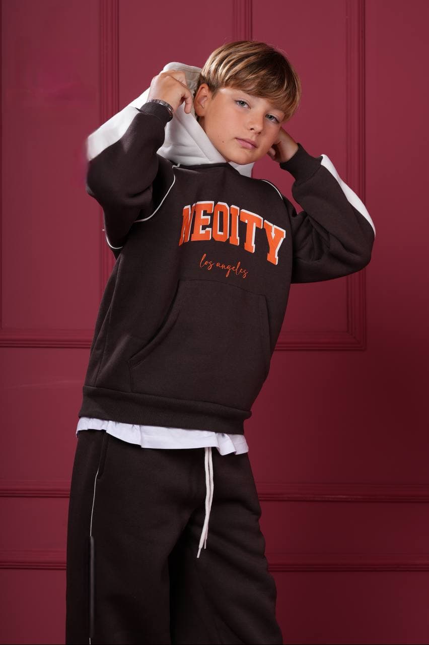 Unisex Fleeced Sweatsuit Age 6 -> 10