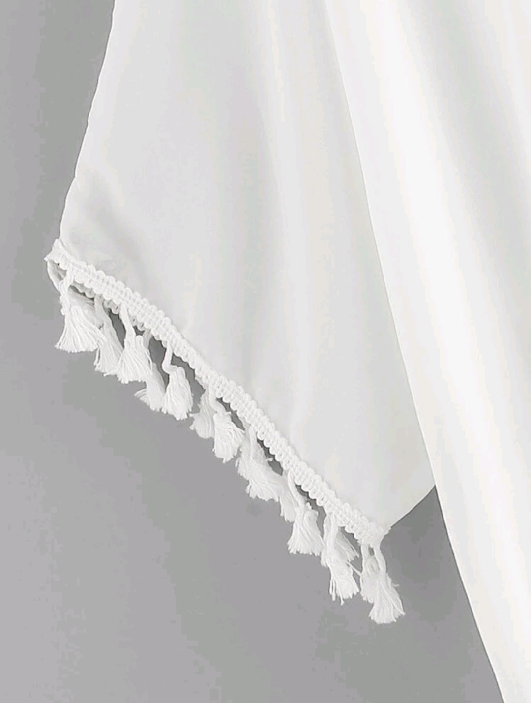 Trendy Cover Up - White