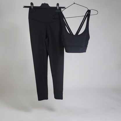Set 2 pieces; Legging + Sports Bra NOT Padded
