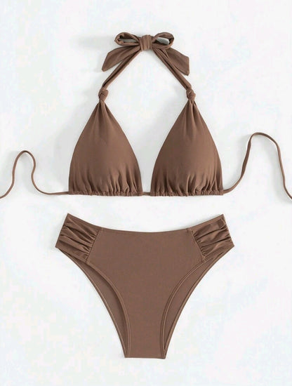 Trendy 2 pieces Triangle Swimsuit