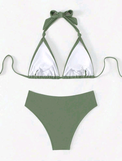 Trendy 2 pieces Triangle Swimsuit