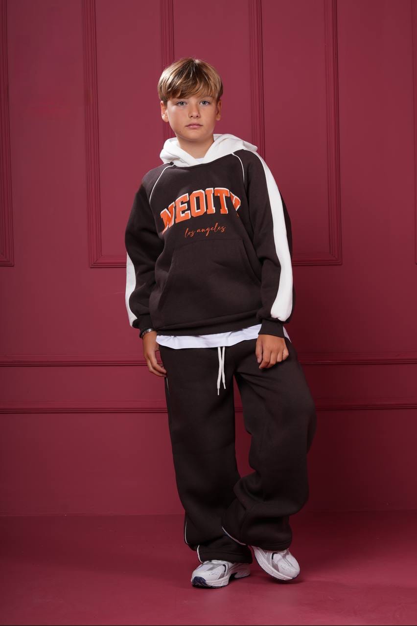 Unisex Fleeced Sweatsuit Age 6 -> 10