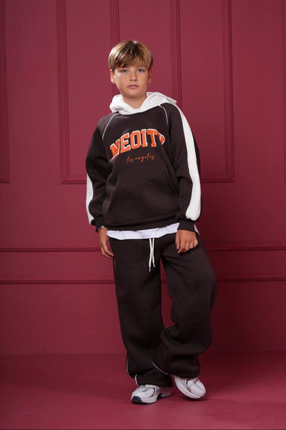 Unisex Fleeced Sweatsuit Age 6 -> 10