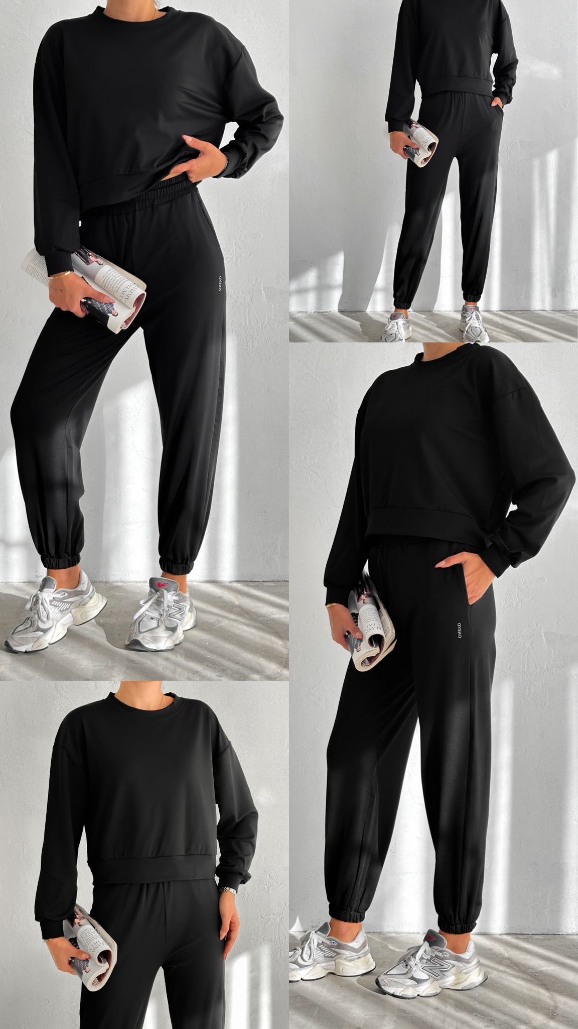 Sweatsuit - 2 pieces - Fleeced inside