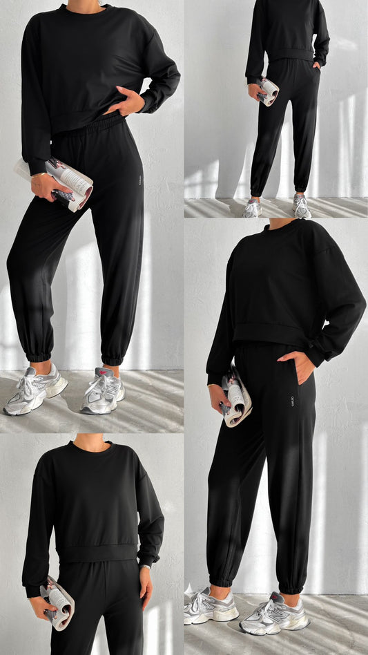 Sweatsuit - 2 pieces - Fleeced inside