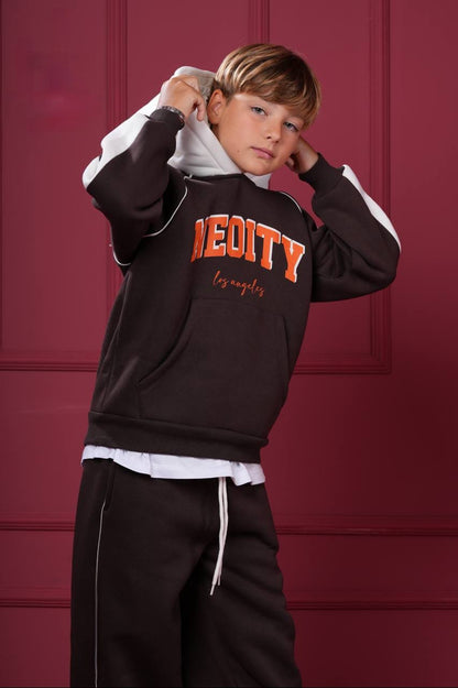 Unisex Fleeced Sweatsuit Age 6 -> 10