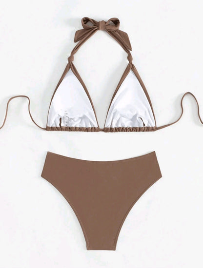 Trendy 2 pieces Triangle Swimsuit