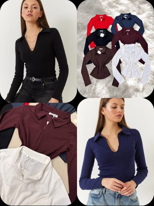 Sports Top - Half Zipper