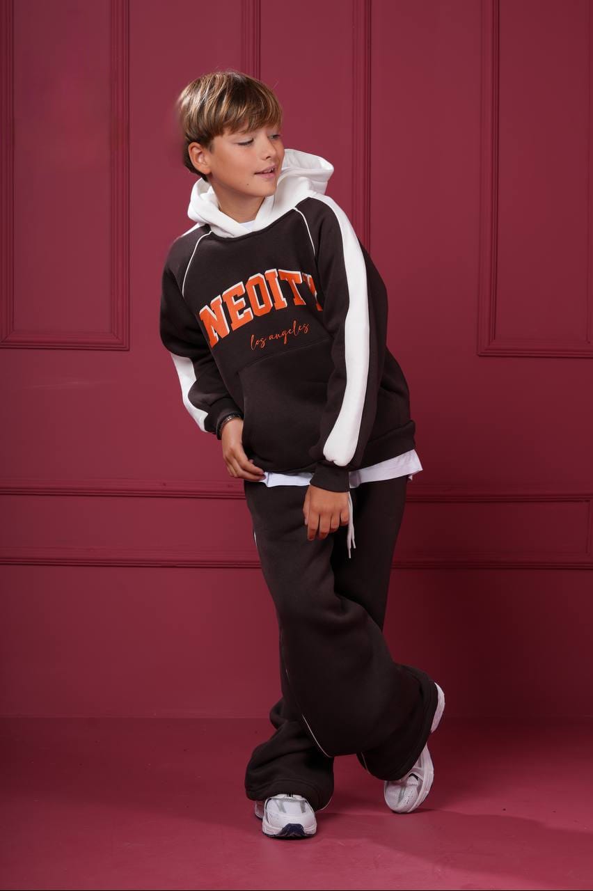 Unisex Fleeced Sweatsuit Age 6 -> 10