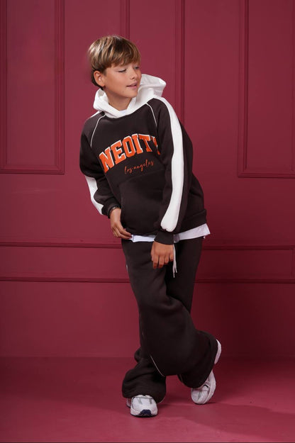 Unisex Fleeced Sweatsuit Age 6 -> 10