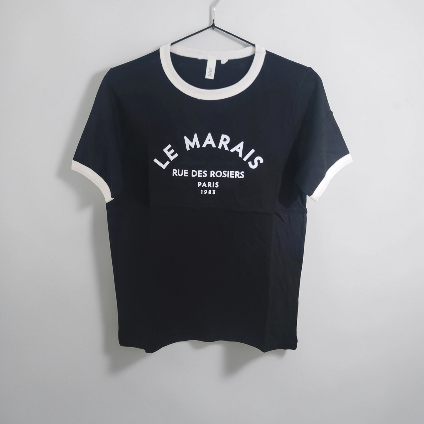 Le Marais black T-Shirt