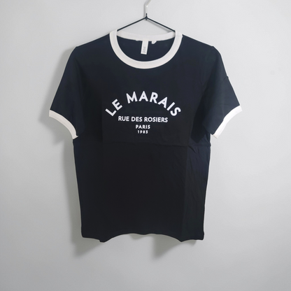 Le Marais black T-Shirt