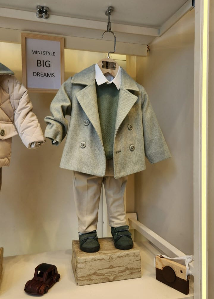 Full Set 4pcs with Blazer - Age 9 Months-> 24 Months