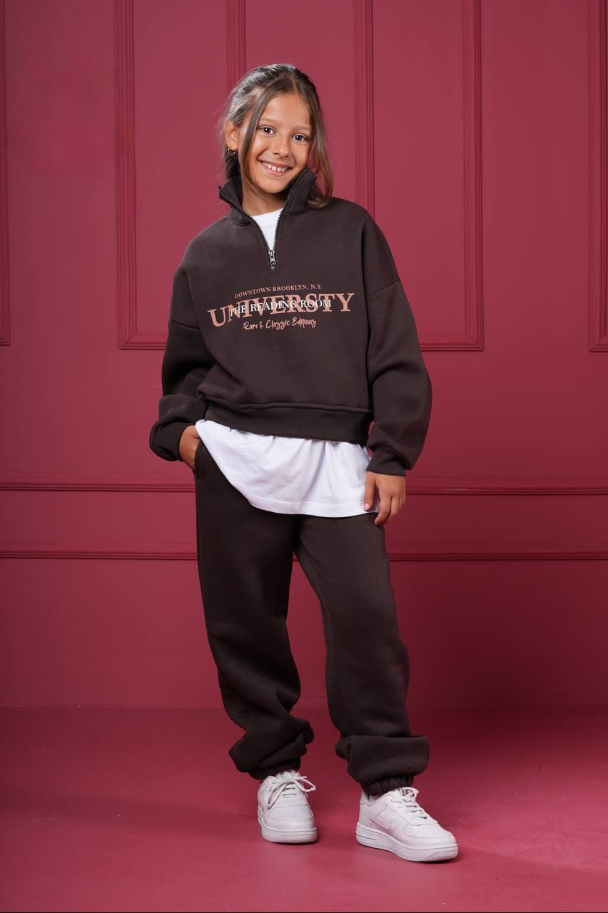 Fleeced Sweatsuit Age 6 -> 10