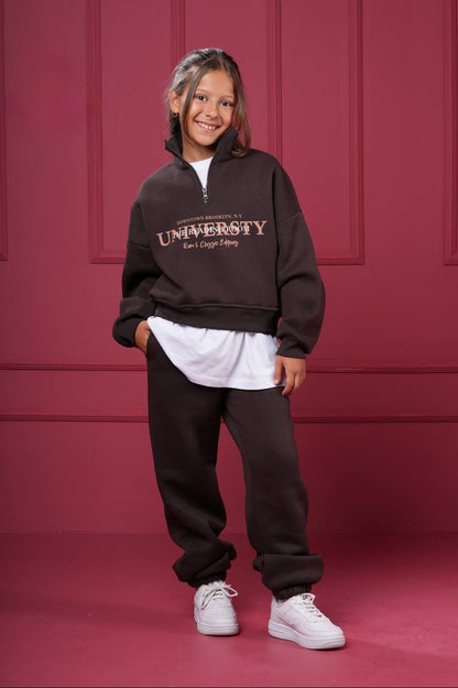 Fleeced Sweatsuit Age 6 -> 10
