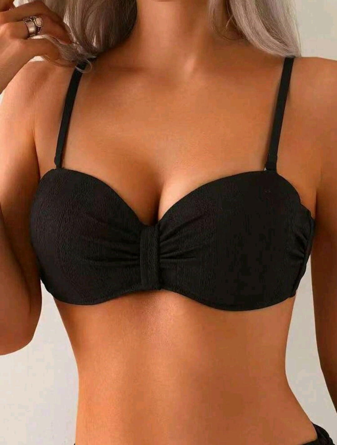 Trendy 2 pieces Strapless Swimsuit
