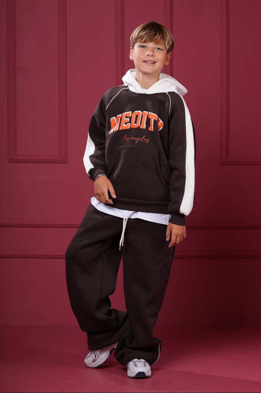Unisex Fleeced Sweatsuit Age 6 -> 10