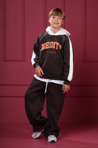 Unisex Fleeced Sweatsuit Age 6 -> 10