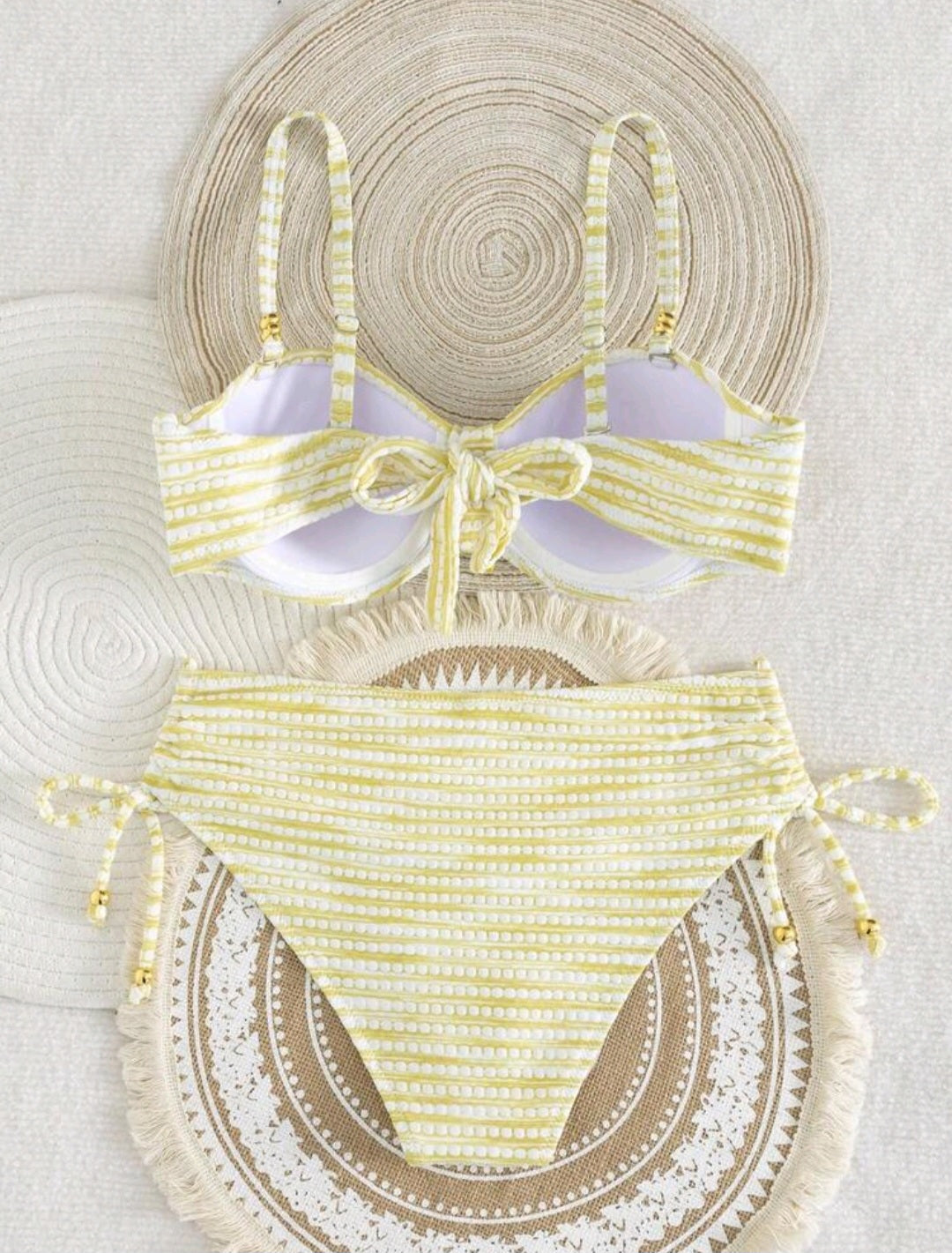 2 Pieces High Waisted