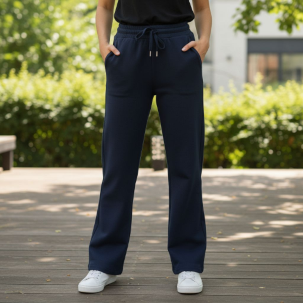 Wide Legs sweatpants - Fleeced inside