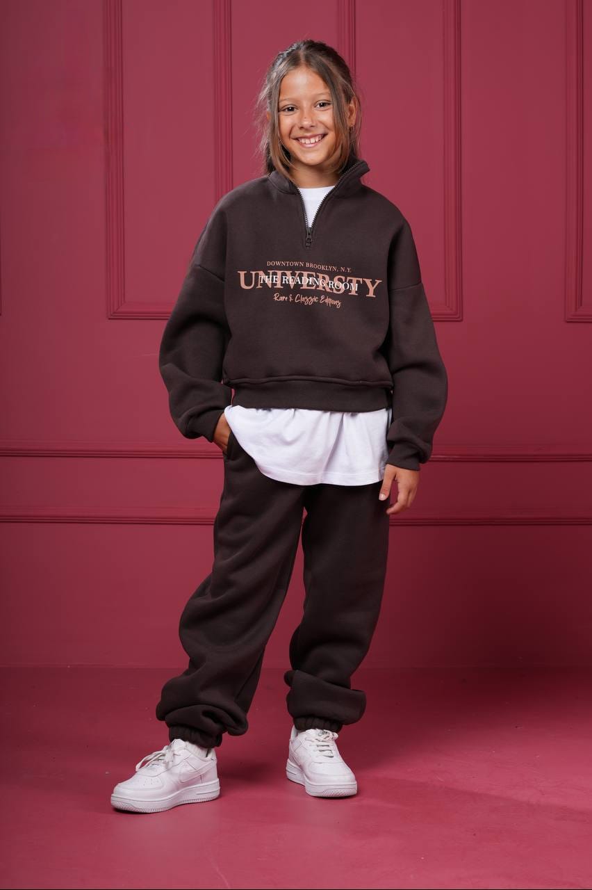 Fleeced Sweatsuit Age 6 -> 10